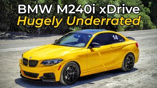 2018 BMW M240i xDrive Review  The B58Powered Bargain [upl. by Mirella]