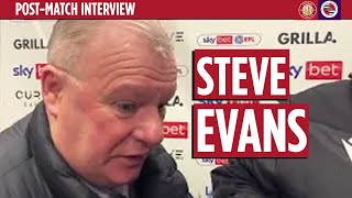 Steve Evans reaction  Stevenage 01 Reading [upl. by Dyana]