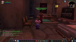 Ironforge Demon Trainer location  WoW Classic [upl. by Araihc]