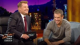 Boston Accent Lesson w Matt Damon [upl. by Sansbury]