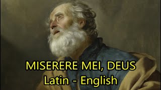 Miserere Mei Deus  Allegri  English translation [upl. by Agnese]