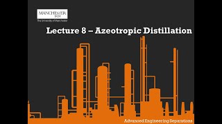 Azeotropic Distillation Options [upl. by Madancy]