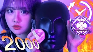 10分以内に眠るための2000個のASMR😪｜2000 TRIGGERS IN 1000 [upl. by Baillieu647]