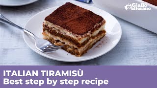 HOW TO MAKE TIRAMISÙ  The ORIGINAL Italian recipe [upl. by Tamis]