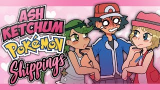 Top Ash Ketchum Pokémon Shippings [upl. by Alleciram621]