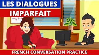 IMPARFAIT French Dialogue Conversation Practice Cartoon Short Film [upl. by Gentry]