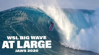 WSL Big Wave At Large JAWS 2020  MASSIVE BARRELS INSANE WIPEOUTS [upl. by Yt]