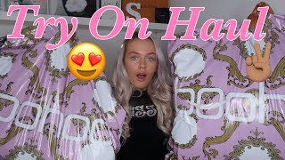 HUGE TRY ON HAUL TESTING BOOHOO💋  honest opinions🤔❣️ [upl. by Liggitt183]