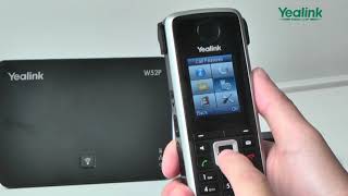 W52P DECT IP Phone  Call Forwarding [upl. by Refynnej]