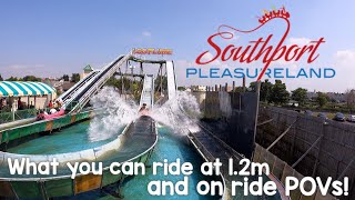 Southport Pleasureland  Featuring On Ride POVs [upl. by Llehsam3]