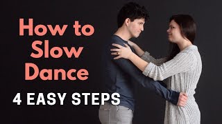 How to Slow Dance for Wedding  4 Easy Steps for Beginners [upl. by Eniliuqcaj]