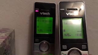 VTech Cordless Phone Intercom [upl. by Elleniad]