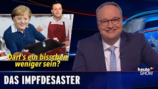 Corona akuter Realitätsverlust bei der Kanzlerin  heuteshow vom 05022021 [upl. by Bailey]