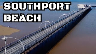 Southport Beach  Drone  4K [upl. by Banwell45]