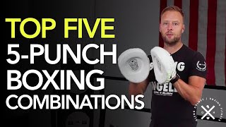 5 MUST KNOW Punch Combinations in Boxing [upl. by Ner]