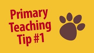 Primary Teaching Tip Starting Routine [upl. by Schlessel]