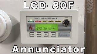 What is a Fire Alarm Annuncatior LCD80F [upl. by Krigsman]