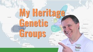 MyHeritage DNA Genetic Groups REVIEW [upl. by Arakaj476]