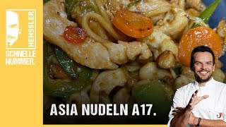 Schnelles Asia Nudeln A17Rezept von Steffen Henssler [upl. by Larrabee]