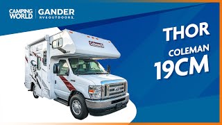 2021 Thor Coleman 19CM  Class C Motorhome RV Review Camping World [upl. by Ynove449]