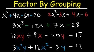 Factoring By Grouping [upl. by Hanley14]