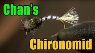 Chans Chironomid Fly Tying  Brian Chan Fly Pattern [upl. by Ardnak]