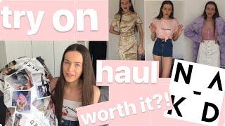 Try On Haul Testing NAKD FASHION ♡  Summer Xo [upl. by Iahk]