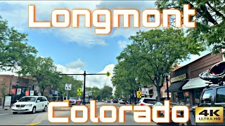 Longmont Colorado  City Bordering The Rocky Mountains [upl. by Ynattirb]