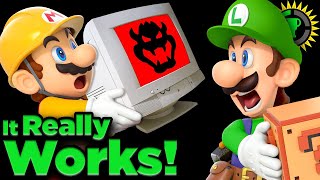 We Built A Computer in Mario Maker  Game Theory Super Mario Maker [upl. by Harmonia]