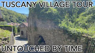 Tour of our beautiful untouched village in Tuscany Italy [upl. by Irtimid]