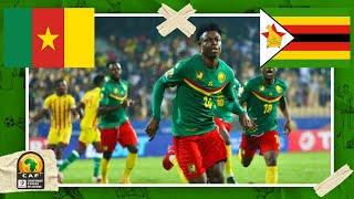 Cameroon vs Zimbabwe  AFRICAN NATIONS CHAMPIONSHIP HIGHLIGHTS  1162021  beIN SPORTS USA [upl. by Hi]