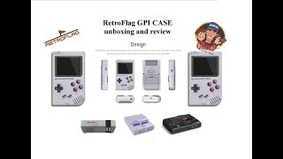 Retroflag GPI Case  Unboxing and review AMAZING [upl. by Enairb]