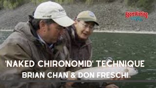 FLY FISHING HOW TO USE THE NAKED CHIRONOMID TECHNIQUE [upl. by Cordie]