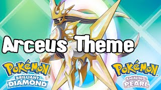 Pokémon Brilliant Diamond and Shining Pearl  Arceus Battle Theme Unofficial [upl. by Reivax]