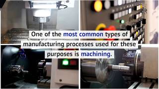 Different Machining Processes Turning Milling Drilling [upl. by Noraha]