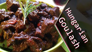 🍲 Authentic Hungarian Beef Goulash 🌶 [upl. by Anoli]