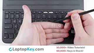 Logitech Keyboard Key Repair Guide Slim Folio Pro YR0070 iPad Pro 129Inch 3rd Generation [upl. by Aivull357]