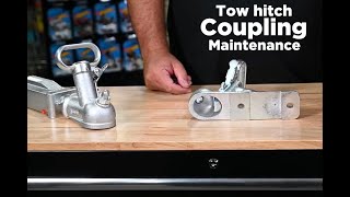 Tow Bar Tow Hitch Coupling Maintenance and Replacement  Repco [upl. by Rockwell]