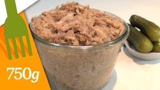 Recette des Rillettes de porc maison  750g [upl. by Mac393]