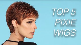 Top 5 Pixie Cut Wigs  Wigs 101 [upl. by Noramac557]