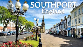 🇬🇧 Walking in SOUTHPORT 4K UK [upl. by Falito678]