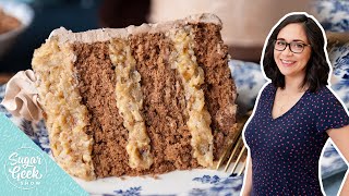 How To Make A Classic German Chocolate Cake [upl. by Alik]