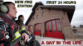 First 24 Hours in a New Fire Station  A Day in the Life [upl. by Ainoval843]