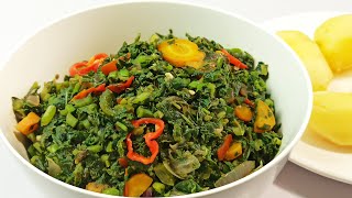 How to Cook Callaloo [upl. by Burdett]