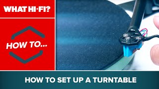 How to set up a turntable [upl. by Frodine30]