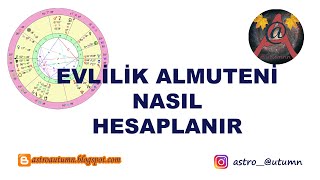 Evlilik Almuteni Nasıl Hesaplanır [upl. by Rosanna]