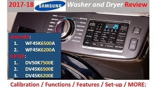 2017  2018  2019  2020  2021  2022 Samsung Washer amp Dryer REVIEW wBREAKDOWN [upl. by Sasnett]