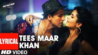 Lyrical Tees Maar Khan Title Track  Akshay Kumar Katrina Kaif [upl. by Laban273]