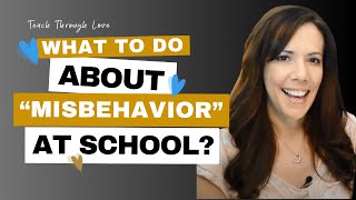 School quotMisbehaviorquot amp What to Do About It [upl. by Neehsar815]