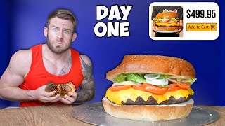 I Ate The Biggest Foods on the Internet for 10 Days [upl. by Dewayne936]